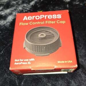 OM Flow Control Filter Cap for Aeropress Original, Clear, Go for Superior Coffee